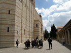 Южный фасад храма Благовещения в Назарете