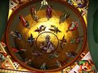 Фреска Бога Отца центрального  купола церкви Собора двенадцати апостолов в Капернауме