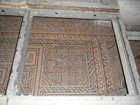 Византийская мозаика под полом базилики
